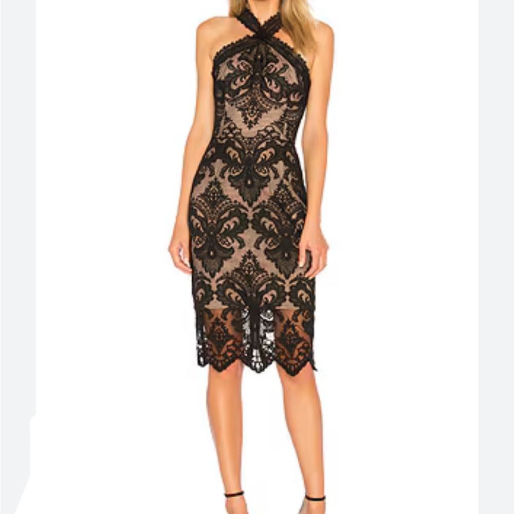 Bronx And Banco Notre Dame Midi Dress M
